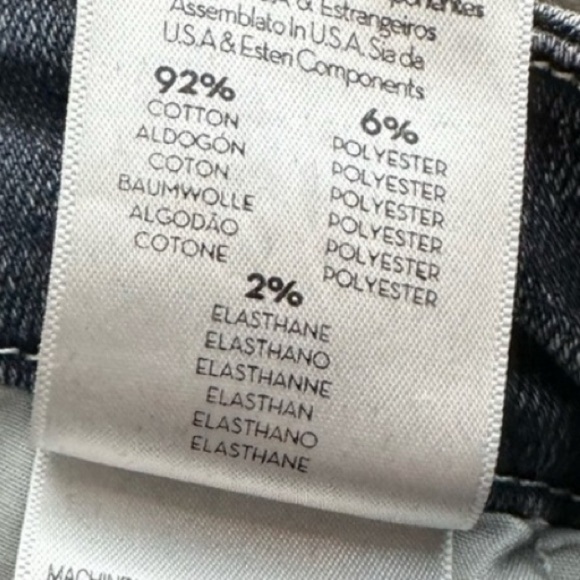 Mother | The Looker Frayed Ankle Jeans In Huntress Size 28/6 Gray Raw Hem 90s - Picture 13 of 13